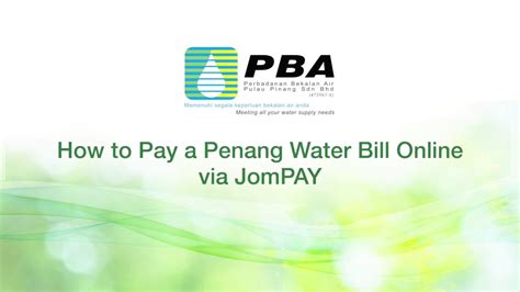 pba express payment|“SAFE” ONLINE PAYMENT OF PENANG WATER BILLS, NOW .